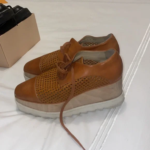 Stella McCartney platform shoes size 38 - Picture 2 of 3
